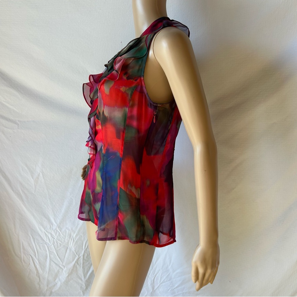 Multicolor Ruffled Express Top - Picture 7 of 9